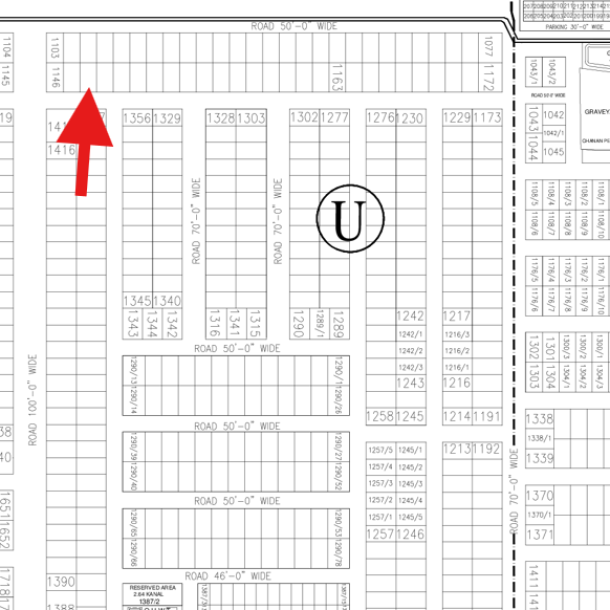 Premium 1 Kanal Residential Plot Is Available For Sale In DHA Lahore-1