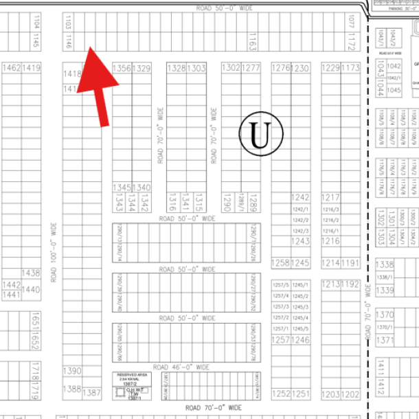 1 Kanal Residential Plot Is Available For Sale In DHA Lahore Phase 7-1