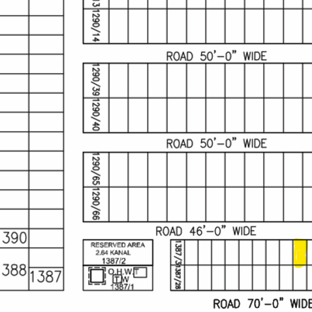 10 Marla Residential Plot for Sale in DHA Phase 7-1