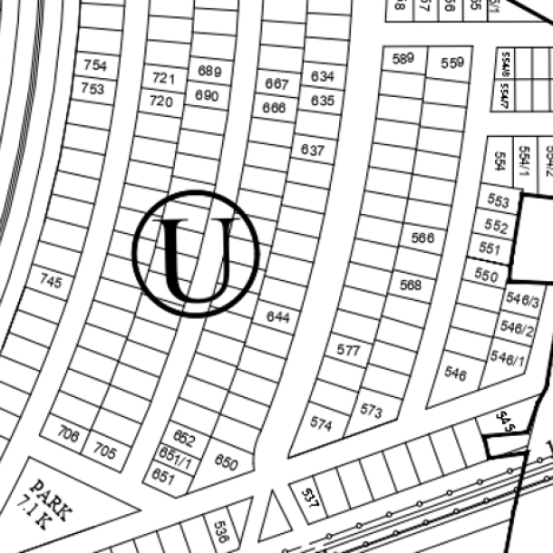 70 Feet Corner Plot For Sale In DHA Phase 8-1