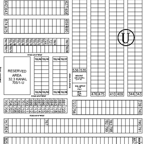 2 Kanal Pair Plot For Sale In DHA Phase 7-1