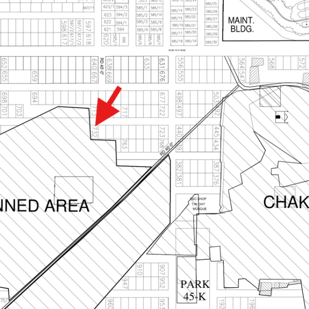1 Kanal Corner Plot Is Available For Sale In DHA Lahore Phase 7 PLot No 732-1