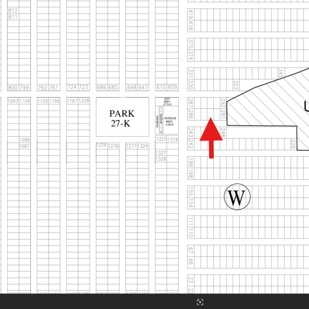 1 Kanal Residential Plot Near To Park And Mosque Available For Sale In DHA Lahore Phase 7-1