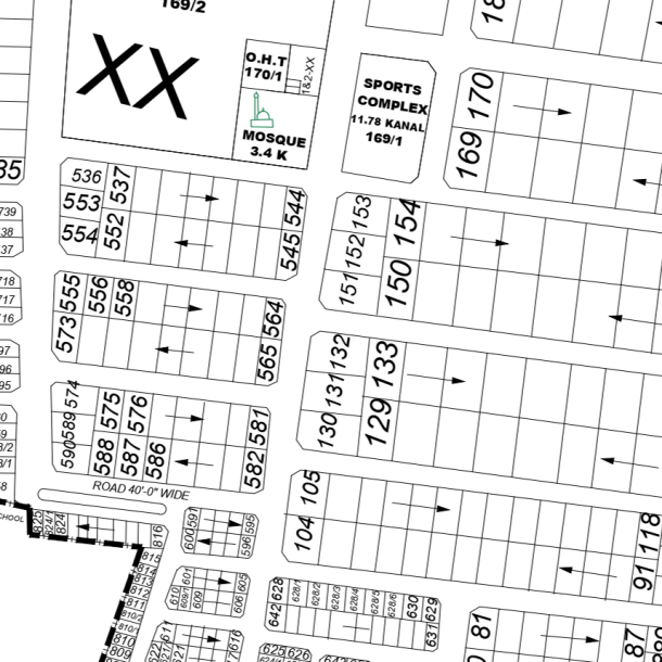 DHA Phase 3 Corner Plot For Sale-1
