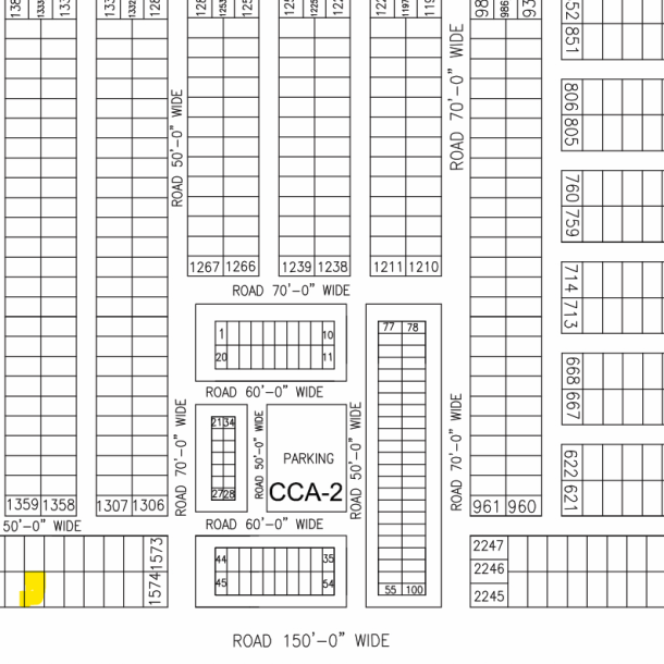1 Kanal Plot For Sale Y 1580 Demand 350 Main 150 Feet Rod In DHA Phase 7-1