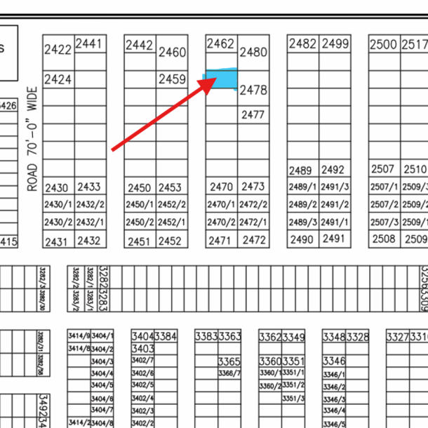 1 Kanal Residential Plot For Sale Y-2464 Demand 245 Lac In DHA Phase 7-1