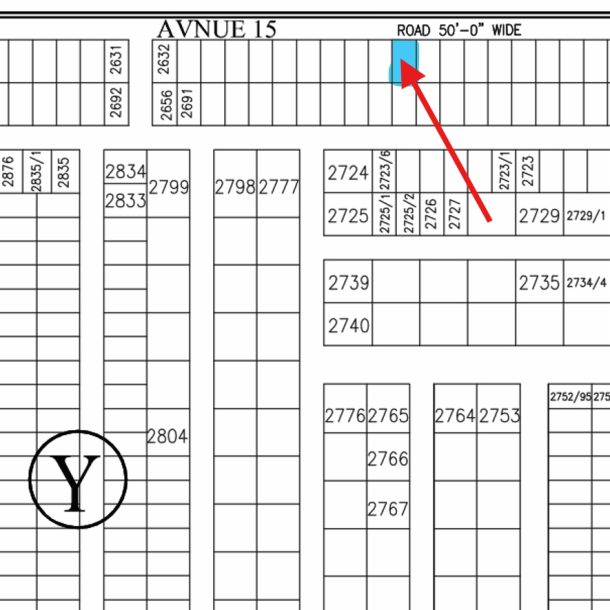 1 Kanal Residential Plot For Sale Y-2642 Demand 265 Lac In DHA Phase 7-1