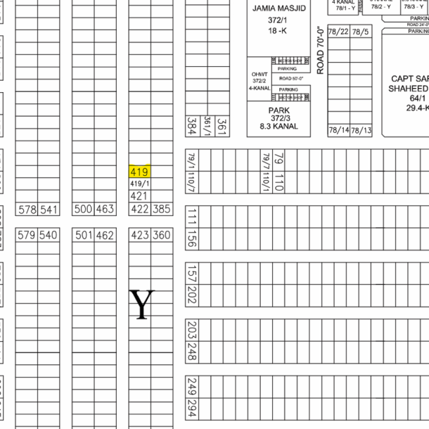 Ideal 1 Kanal Residential Plot for Sale in DHA Phase 7-1