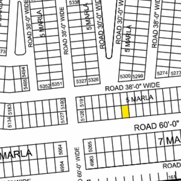 5 Marla Residential Plot For Sale In DHA Phase 7-1