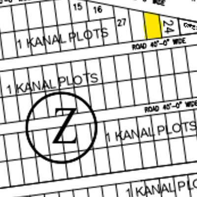 28 Marla Plot Z- 25 For Sale Demand 500 Lac Near Too Golf Course In DHA Phase 7