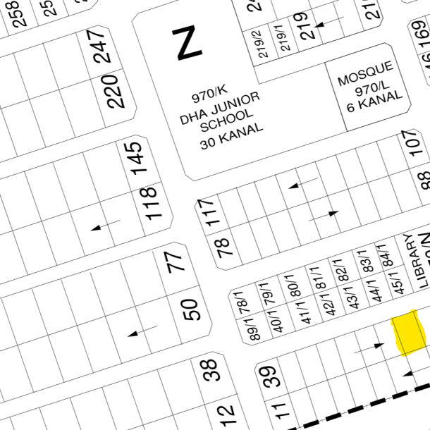 2 Kanal Residential Plot for Sale Z-46 Demand 1300 Lac In DHA Phase 3-1