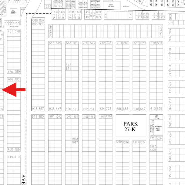 1 Kanal Excellent Location Plot Is Available For Sale In DHA Lahore-1