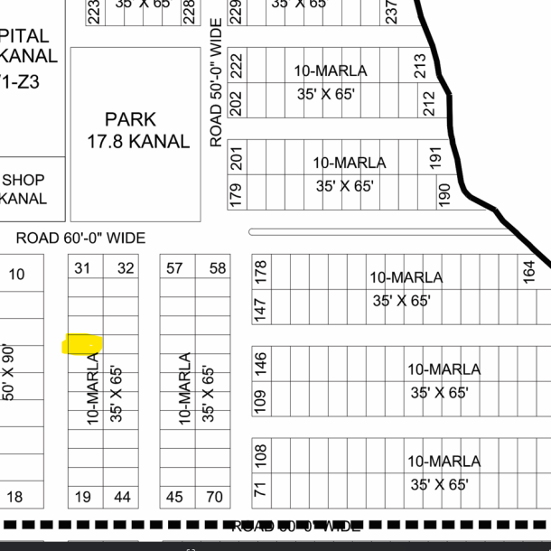 10 Marla Residential Plot For Sale In DHA Phase 8 Sector Z3-1